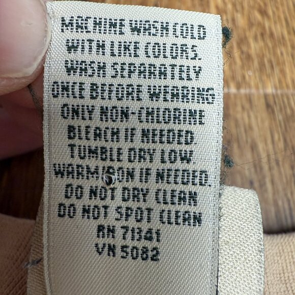 Women's L.L. BEAN Thermal Cardigan Crewneck Gold | Size Small - Picture 6 of 6